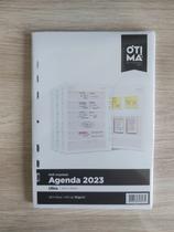 Refil para agenda 2023 Ótima college argolado