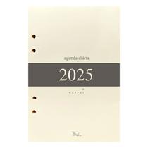 Refil para Agenda Diária 2025 Raffai