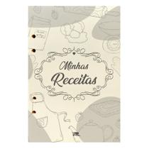 Refil para Agenda Minhas Receitas Raffai Refil para Agenda Minhas Receitas Raffai