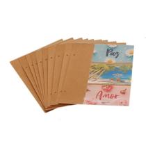 Refil Para Álbum 300/450 10X15 Com 10 Folhas Kraft Rec - R4 Refil Para Álbum 300/450 10X15 Com 10 Folhas Kraft Rec - R4