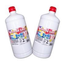 Refil para bolha de sabão líquido Bubble, atóxica e perfumada