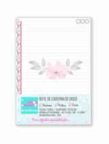 Refil Para Caderno de Disco Sistema Inteligente Amor Infinito Cadernos - Floral