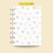 Refil Para Caderno de Disco Sistema Inteligente Bolinhas