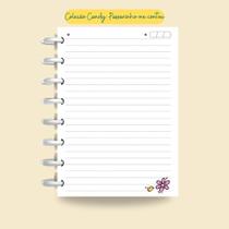 Refil Para Caderno de Disco Sistema Inteligente Passarinho me contou