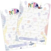 Refil para Caderno Smart Universitário Divertida Mente 2 - 48 Folhas Reposicionáveis 90g - DAC