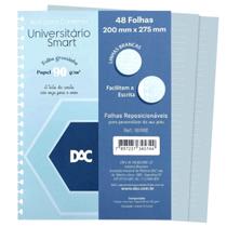Refil para Caderno Universitário 48 Folhas Smart - Dac Refil para Caderno Universitário 48 Folhas Smart - Dac