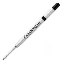 Refil Para Caneta RollerBall Caran d'Ache M Preta