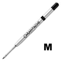 Refil Para Caneta RollerBall Caran d'Ache M Preta