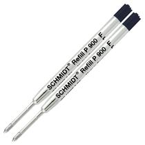 Refil para caneta Schmidt P900 preto ponta fina 2 unidades Refil para caneta Schmidt P900 preto ponta fina 2 unidades