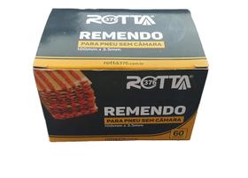 Refil Para Conserto De Pneu Moto Sem Camara Caixa Com 60 Pecas Top Rubber