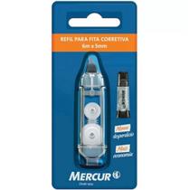 Refil para Corretivo em Fita Recarregável Mercur Refil para Corretivo em Fita Recarregavel Mercur