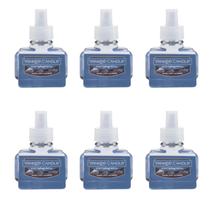 Refil para Difusor Yankee Candle Warm Luxe Cashmere Pacote com 6