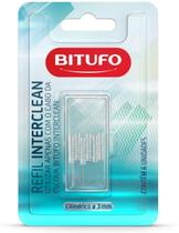 Refil para escova de dente bitufo interclean cilíndrico 3 milímetros 6 unidades