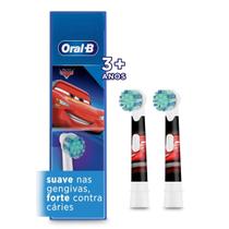 Refil Para Escova De Dente Elétrica Oral-b Disney Carros 2 Unidades - P&G