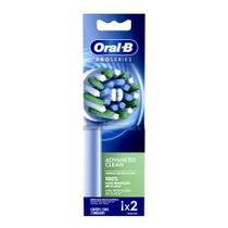 Refil para Escova de Dente Elétrica Oral-B Pro Series Advanced Clean 2 Unidades