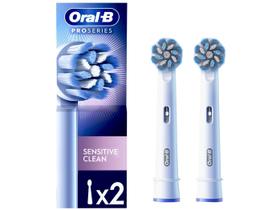 Refil para Escova de Dente Elétrica Oral-B Pro Series Sensitive Clean 2 Unidades Refil para Escova de Dente Elétrica Oral-B Pro Series Sensitive Clean 2 Unidades