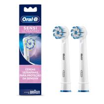 Refil para Escova de Dente Oral-B Elétrica Sensi Ultrafino 2 Unidades - Oral B