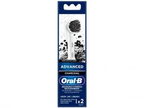 Refil para Escova de Dentes Elétrica Advanced - Charcoal Oral-B 2 Unidades