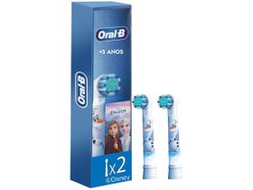 Refil para Escova de Dentes Elétrica Infantil Disney Frozen Oral-B Pro Kids 3+ 2 Unidades