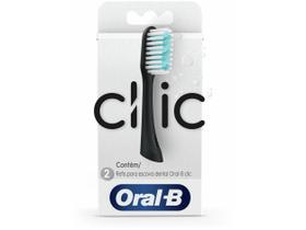 Refil para Escova de Dentes Oral-B Clic - 2 Unidades