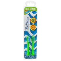 Refil para Escova Dental Techline Kids Sapinho - 02 unidades