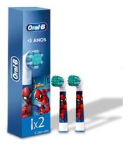 Refil Para Escova Elétrica Oral-B Marvel Homem-Aranha, 2 Uni