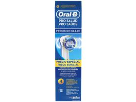 Refil para Escova Elétrica Oral-B Precision Clean - 4 Unidades