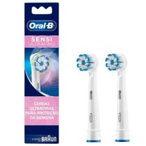Refil Para Escova Elétrica Oral-B Sensi Ultrafino - 2 Unidades