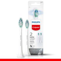 Refil para Escova Elétrica Philips Colgate SonicPro Limpeza Profunda com 2 unidades