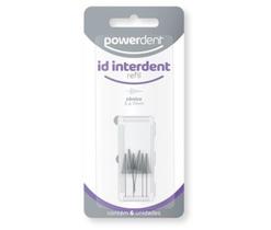 Refil para Escova Interdental Cônica 3 a 7 mm com 6 Powerdent