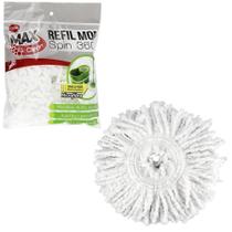 Refil Para Esfregao Mop Giratorio De Microfibra Spin 360º
