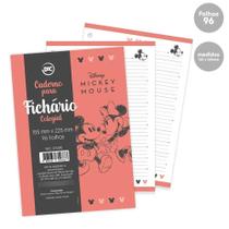 Refil para fichário Dac Disney 155mmx225mm 96 folhas