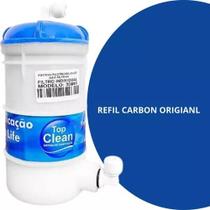 Refil para Filtro Top Life Bacteriológico Original linha Carbon Class Compatível