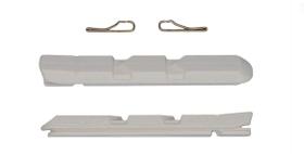 Refil para freio V-brake Kool Stop KS-LPVBW branco