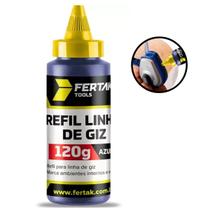 Refil Para Giz De Linha 120 Gramas Azul - Fertak