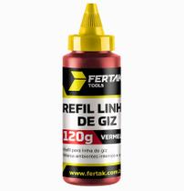 Refil Para Giz De Linha 120 Gramas Vermelho Fertak Refil Para Giz De Linha 120 Gramas Vermelho Fertak