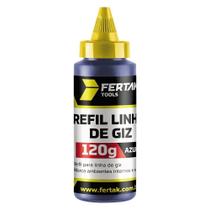 Refil para Giz de Linha 120gr Azul para Ambientes Internos e Externos Fertak