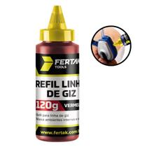 Refil Para Linha De Giz 120g Vermelho - Fertak