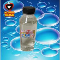 Refil para maquina de bolha de sabão líquido Bubble atóxica e perfumada Refil para maquina de bolha de sabão líquido Bubble atóxica e perfumada