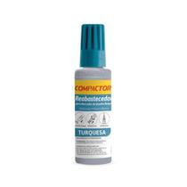 Refil para Marcador de Quadro Branco Compactor QB 30ML com Bico Dosador 1 Unidade Turquesa Refil para Marcador de Quadro Branco Compactor QB 30ML com Bico Dosador 1 Unidade Turquesa