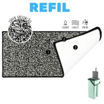Refil Para Mop Flat Lavador Pano Microfibra Limpeza Facil
