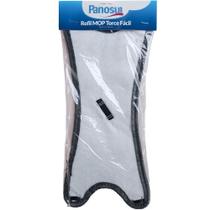 Refil para Mop Torce Fácil 36x15cm em Eva e Poliéster Uso Doméstico e Profissional Cinza Panosul Refil para Mop Torce Fácil 36x15cm em Eva e Poliéster Uso Doméstico e Profissional Cinza Panosul