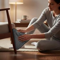 Refil para Mop Triângulo Microfibra Alta Absorção Lavável Durável para Limpeza de Pisos Refil para Mop Triângulo Microfibra Alta Absorção Lavável Durável para Limpeza de Pisos
