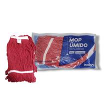 Refil para Mop Úmido Ponta Dobrada Vermelho Nobre 340G GOEDERT