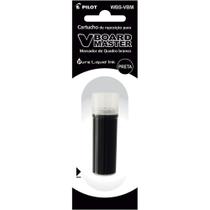 Refil para pincel quadro branco preto - pilot