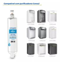 Refil para Purificador Consul Compatível CPC30AB, CPC30AF, CPB35AB, CPB35AF, CPB34AS, CPB34AF, CPB34AB, CPC31AF E CPC31AB