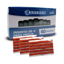 Refil Para Reparo de Pneu Sem Câmara Com 60 Unidades 5549 BREMEN Refil Para Reparo de Pneu Sem Câmara Com 60 Unidades 5549 BREMEN