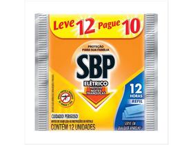 Refil para Repelente Elétrico Pastilha SBP - 12 Unidades