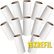 Refil Para Rolo Tira Pelo 16 unidades Mini Rolinho de Roupa Animais Cabelo Pó Sujeira