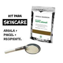 Refil Para Skin Care Argila Organica Marrom 1Kg - WEBSIZE